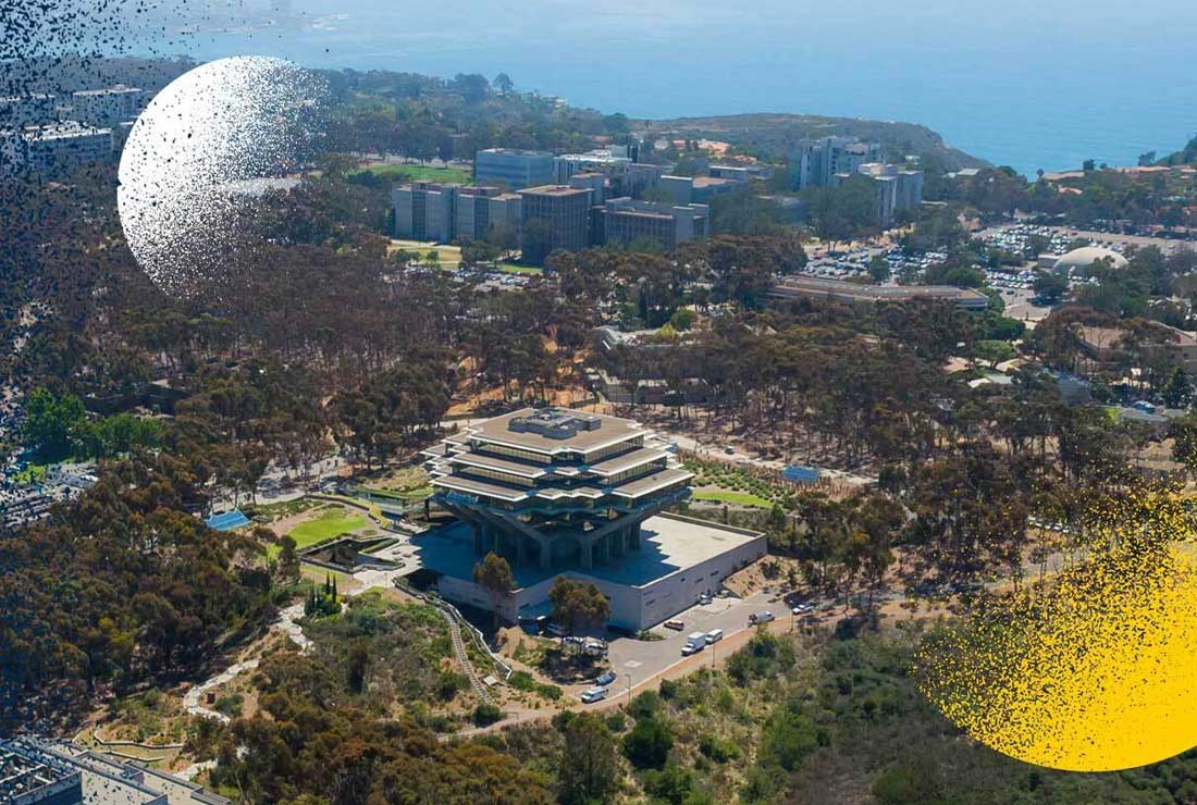 UC San Diego aerial view