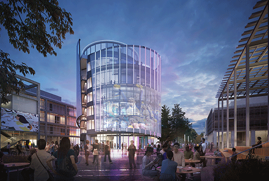 Triton Center rendering