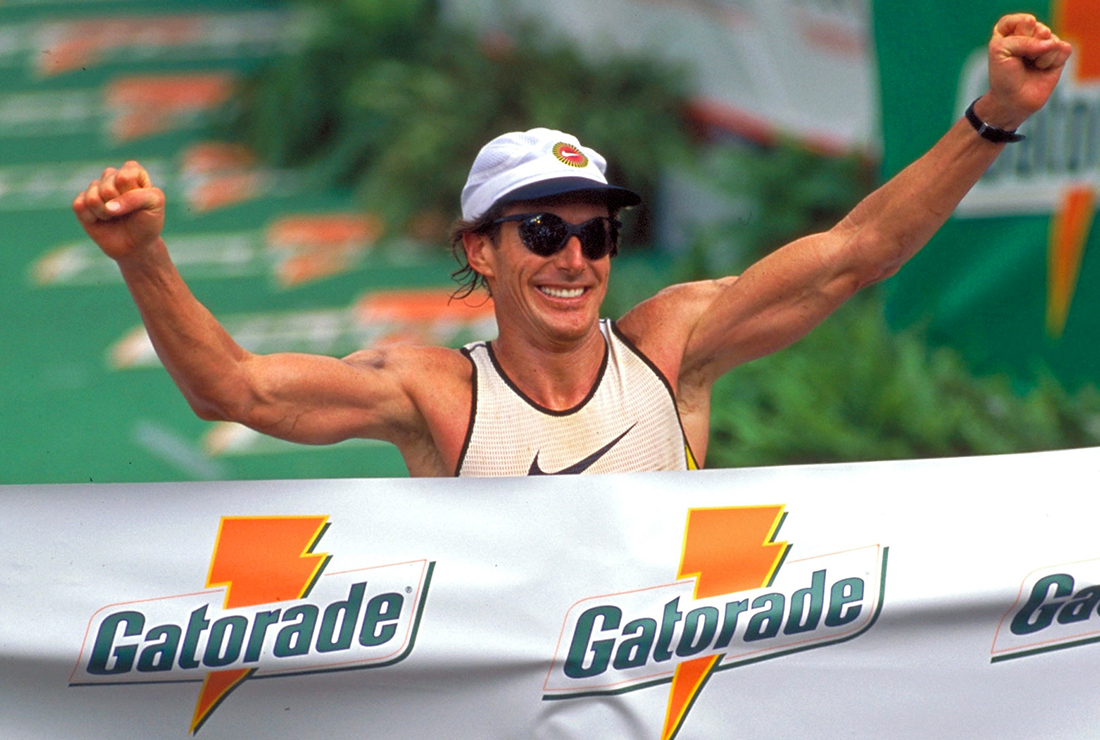 Mark Allen winning an IRONMAN
